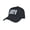 Good Vibes Only, Black, variant on Children's Kids' Unisex Washed Twill Low Profile Adjustable Baseball Cap, Smiley, White