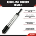 thumbnail image 2 of Performance Tool W2979 Cordless Circuit Tester (3 to 28 Volt) Safe with ECM's, Sensors, Transducers and More Black, 2 of 4