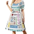 thumbnail image 4 of Vestido de manga corta para profesora A+, vestidos de mujer para ocasiones especiales, vestidos de fiesta, vestido de mujer, 4 of 8