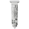 thumbnail image 3 of Ekena Millwork 5 3/8"W x 4 1/8"D x 15 1/2"H Acanthus Ribbon Corbel, 3 of 5