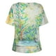 thumbnail image 4 of Pntutb moda adulta mujer cuello redondo manga corta tops camiseta estampados sueltos cortos Pntutb Pntutb-6939, 4 of 9