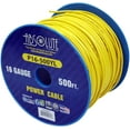 thumbnail image 4 of Absolute USA P16-500YE 16 Gauge 500-Feet Spool Primary Power Wire Cable (Yellow), 4 of 8