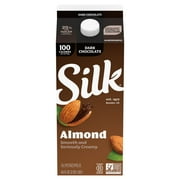 Silk Dairy Free, Gluten Free, Dark Chocolate Almond Milk, 64 fl oz Half Gallon