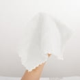 thumbnail image 6 of Microfiber Cleaning Cloth, Reusable Lint Free Fiber Towel for Kitchen and Household Wipes, White, 6 of 7