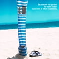 thumbnail image 5 of Qipi Beach Cabana - Easy to Set up Canopy, Waterproof, Portable 6' x 6' Beach Shelter, Included Side Wall, Shade with UPF 50+ UV Protection, Ultimate Sun Umbrella, 5 of 7