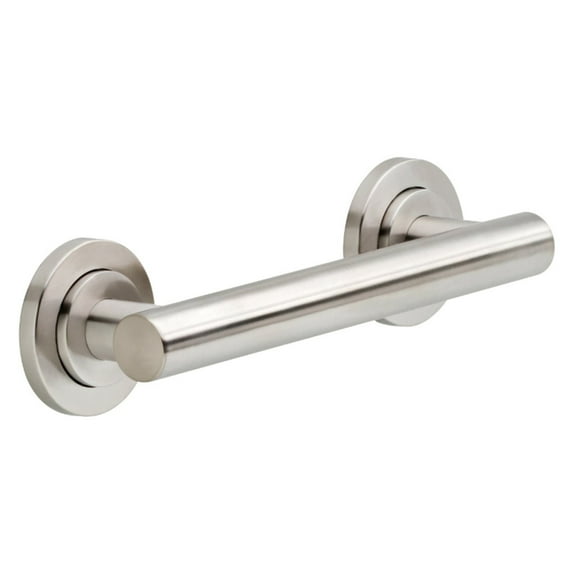Voisin Decorative ADA Grab Bar in Bright Steel, Multiple Sizes Availalble