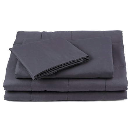 Duvet Cover for Weighted Blanket 60 x 80, 100% Cotton, Comfortable and