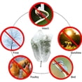 thumbnail image 2 of Red para árboles frutales (tamaño de malla de 1 x 1,5 m/0,8 mm), red protectora contra insectos, paquete de 2 redes protectoras para plantas con cordón, red para jardín, 2 of 5