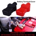 thumbnail image 2 of 2 pc Car Battery Negative Positive Terminal Covers Cap Boat Insulating Protector Car Exterior Lights Car Exterior Duster Car Exterior Stickers Car Exterior Car Exterior Wipes Car Exterior Lights, 2 of 4