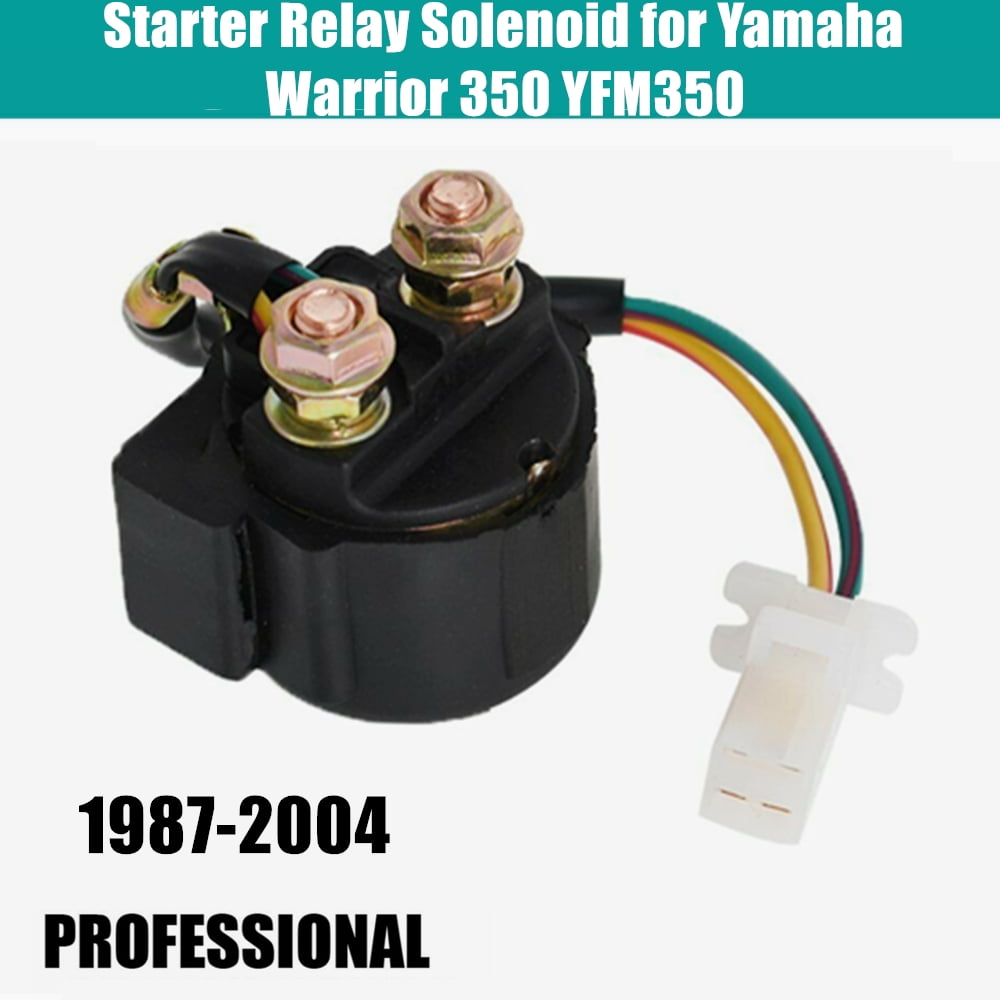 Starter Relay Solenoid For YAMAHA WARRIOR 350 YFM350 1987-2004 ATV YFM 350 