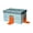 2 short-Orange, variant on Auto Trunk Fixed Rack Holder Trunk Storage Box Baffle Multifunction Trunk Sundries Fixed Partition Luggage Fixed Bracket