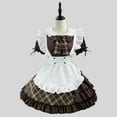 thumbnail image 3 of Plus Size Anime Detective Maid Performance Outfit for Women, 3 of 7