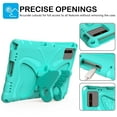 thumbnail image 4 of for Samsung Galaxy Tab S7/S8/S9/S9 FE Case with Crossbody Strap, Butterfly Stand Cute Kids Friendly Shockproof Protective Heavy Duty Case Cover for Samsung Galaxy Tab S7/S8/S9/S9 FE - Mint, 4 of 6
