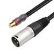 thumbnail image 3 of 30cm RCA Female to 3Pin XLR Male Converter Cable Audio Adapter Cable, 3 of 5