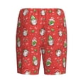 thumbnail image 4 of Picia merry Christmas gnome Pajama Shorts for Men, Men's Pajama Bottoms, Sleepwear,Short Pajama Pants-XX-Large, 4 of 9