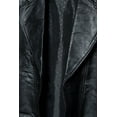 thumbnail image 2 of Abrigo Deportivo Leather Negro de Lujo para Hombre., 2 of 6