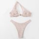 thumbnail image 4 of Traje de baño para mujer, bikini de dos piezas con soporte de acero y hombros divididos estampado para mujer, trajes de baño para mujer, 4 of 6