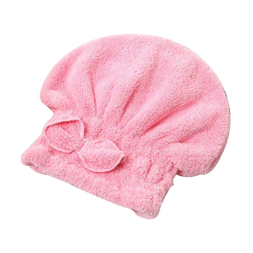 Details about   Lady Microfiber Towel Quick Dry Hair Drying Bowknot Wrap Hat Cap Spa Bathing 