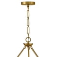 thumbnail image 4 of 47475LCB Hinkley Lighting Copley - 45W 9 LED Medium Ring Chandelier-20 Inch Tall and 27.75 Inch Wide-Lacquered Brass Finish, 4 of 8