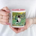thumbnail image 3 of CafePress - Irises / Toy Fox T Mug - 11 oz Ceramic Mug - Novelty Coffee Tea Cup, 3 of 3