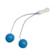 thumbnail image 2 of Juguete creativo de bola oscilante, juguete relajante interactivo, juguetes para niños Fidget Bump Ball para Pascua, favores de fiesta, suministros Azul CUTICAT bolas de swing, 2 of 8
