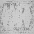 thumbnail image 1 of Ahgly Company Indoor Square Abstract Gray Contemporary Area Rugs, 5' Square, 1 of 1