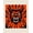 Orange, Pattern 3, variant on ODIKA 2x3 Machine Washable Non-Slip Area Rug, Ferocious Jungle Cat Latch Hook Tapestry DIY Needlecraft Project High Traffic Rug, Orange, 635174