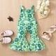 thumbnail image 2 of Ropa Para Niñas Pequeñas, Mono Para Niños Pequeños, Mono Con Estampado Del Día De San Patricio, Mono Con Estampado De Dibujos Animados, Mono Con Tirantes, Pantalones Verdes Odeerbi  LM103-7263, 2 of 9
