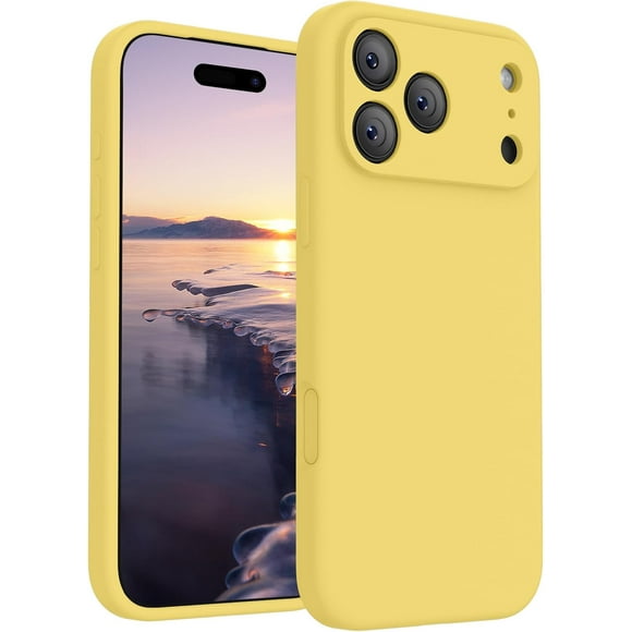 Magnétique pour iPhone 17 Pro Max, Étui Compatible avec MagSafe, [Bouton de Contrôle de Caméra en Silicone Intégré] [Protection de Caméra] Étui de Téléphone avec Doublure en Microfibre Anti-Rayures, 6,9 Pouces