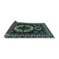 thumbnail image 2 of Ahgly Company Indoor Rectangle Persian Light Blue Traditional Area Rugs, 7' x 9', 2 of 4