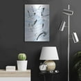 thumbnail image 6 of Luxe Metal Art 'Seagull Soiree II' by Annie Warren, Metal Wall Art, 16"x24", 6 of 9