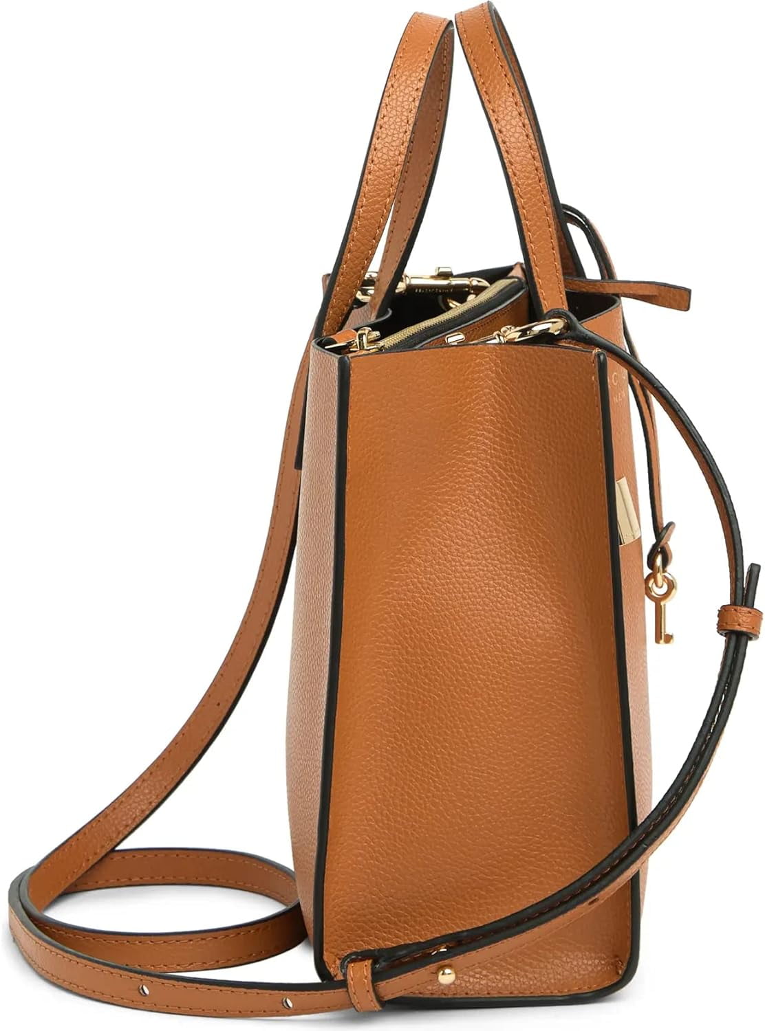 Marc Jacobs Mini Grind Leather Tote Smoked Almond - Walmart.com