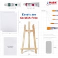 thumbnail image 3 of Acrylic and Watercolor Paint Set – 40-Piece Art Canvas Painting Kit for Adults, 24 Acrylic and Watercolor Paints, Wood Easel, Canvases, Watercolor Paper, Brushes, Palettes, Color Mixing Guide, 3 of 5