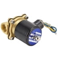 thumbnail image 3 of Brass Electric Solenoid Valve, 2W-160-15, G1/2, Normally Closed, AC220V, 3 of 22