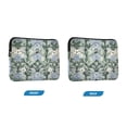 thumbnail image 7 of FORMRS 15"-15.6" Laptop Sleeve Protective Case Soft Carrying Quilted Computer Bag Cover, Blue Blossom, 7 of 7