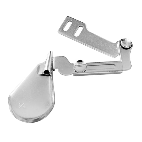 Rolled Hem Presser Foot Sewing Binder Parts Binding Attachment Edge of Roll Flat Seamer Folder Tape Binder for Clothes Quilt Cover Curtain 3mm