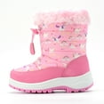thumbnail image 3 of Nova Mountain Boys Girls Little Kids Winter Snow Boots NF-NFWB103-PinkUnicorn-11, 3 of 6
