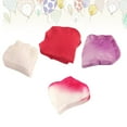 thumbnail image 4 of Paquete de 400 flores artificiales de plástico, pétalos de rosa y hojas de rosa para decoración de bodas, fiestas y eventos (rojo, rosa, morado claro y blanco puro)., 4 of 5