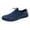 Dark Blue, variant on AUDeals Men’s Round Toe Hand Stitched Soft Non Slip Driving Moccasin Loafers Comfortable Casual Shoes Lightweight Hiking (Dark Gray, 7)