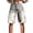 Pink, variant on Denim Shorts for Women Print Like Denim Flare Jeans Stretchy Shorts with Pockets Summer Jeans for Women