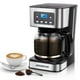 thumbnail image 1 of Aigostar Cafetera de goteo, Pantalla LCD, Filtro Reutilizable, Programable, Función Auto Limpieza (Descalcificación), Capacidad 1,8L(12 tazas), Función Mantener Caliente. Sin BPA, 1 of 8