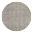 thumbnail image 2 of Jill Zarin Uptown Collection Area Rug - Park Avenue (5' 3" Round Gray/Ivory), 2 of 6