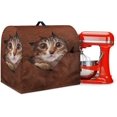 thumbnail image 1 of Cute 3D Cat Print Stand Mixer Covers Protector Kitchen Aid Mixer Cover Dust Covers with Top Handle Front Pocket Universal Fit Tilt Head and Bowl Lift Models, 1 of 1