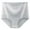 Gray, variant on Joau Women's High Waisted Cotton Underwear Full Coverage Briefs Soft Strech Ladies Breathable Panties, Regular and Plus Size