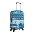 thumbnail image 3 of Haiem Sea Underwater Animals Luggage Cover Printed Suitcase Covers for Luggage Elastic Washable Suitcase Protector Fits 18-32 Inch Luggage-X-Large, 3 of 9