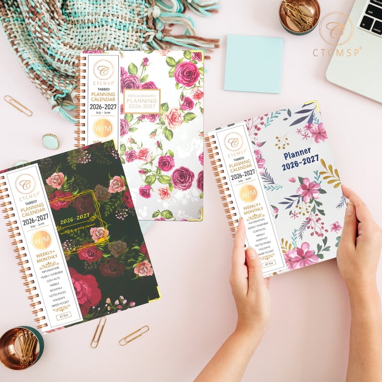 CTCMSP 2026-2027 Academic Planner, Floral Hardcover photo 5