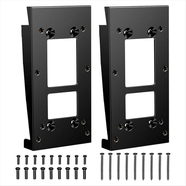 2 Piezas de Soporte de Revestimiento de Vinilo para Timbre Compatible con Ring Video Doorbell, Video Doorbell 1.ª Generación 2, 3, 3+