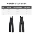 thumbnail image 4 of Mono Esquí para Exteriores Chaqueta Impermeable para Hombres Y Mujeres Pantalones Deportivos Pierna Recta Secado Rápido (mujer Negra L), 4 of 9