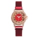 thumbnail image 1 of Reloj de cuarzo para mujer, relojes para mujer, reloj de moda para mujer, reloj de acero inoxidable, informal, para vestir, pulsera de cristal, paño de cocina, 1 of 3