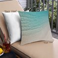 thumbnail image 1 of Ahgly Company Color Focus Blue Coussin Décoratif d'Extérieur, 18 Po X 18 Po, 1 of 6